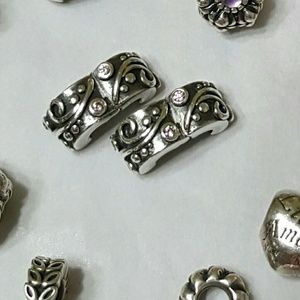 Pandora clips w/pink CZ just for @taylormarie1322